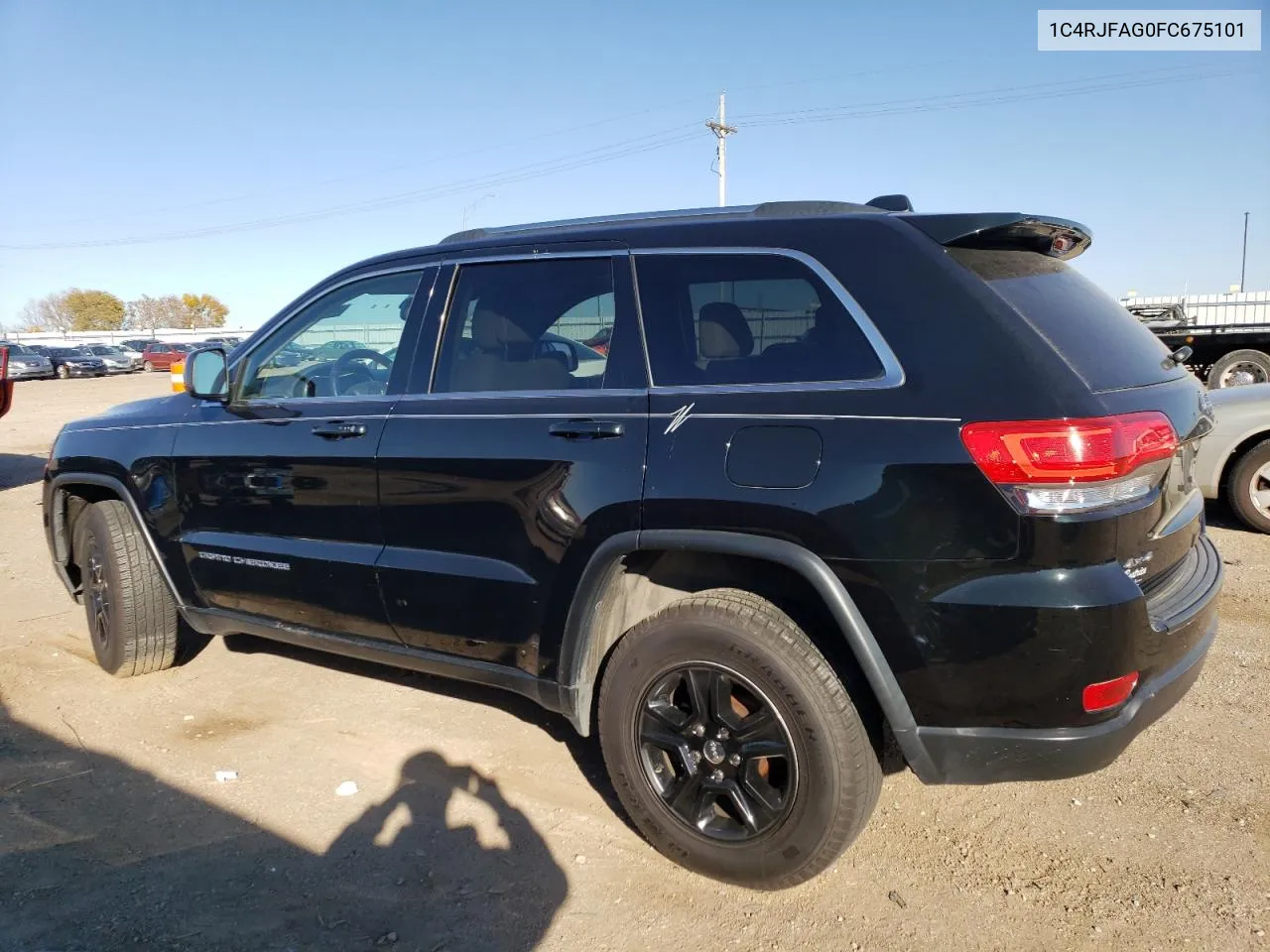 2015 Jeep Grand Cherokee Laredo VIN: 1C4RJFAG0FC675101 Lot: 77496084