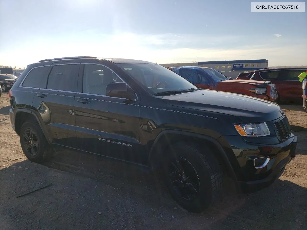 2015 Jeep Grand Cherokee Laredo VIN: 1C4RJFAG0FC675101 Lot: 77496084