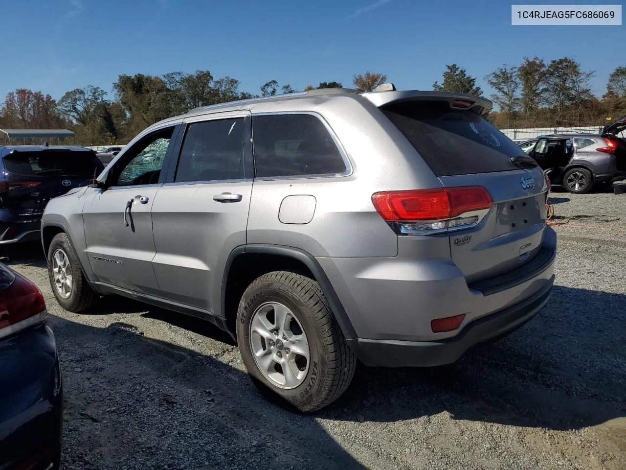 2015 Jeep Grand Cherokee Laredo VIN: 1C4RJEAG5FC686069 Lot: 77562704