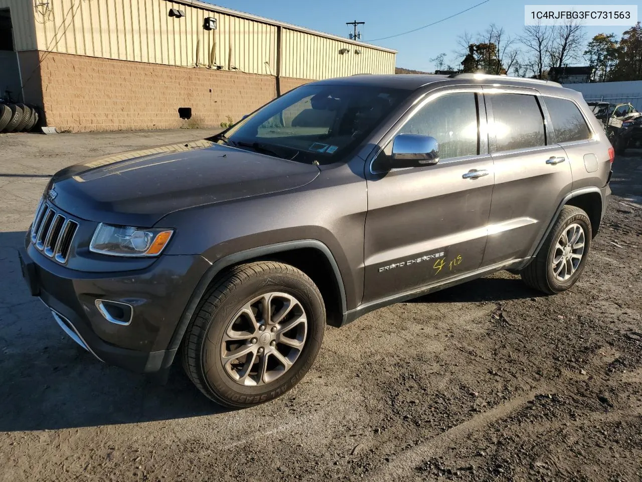 2015 Jeep Grand Cherokee Limited VIN: 1C4RJFBG3FC731563 Lot: 77570864