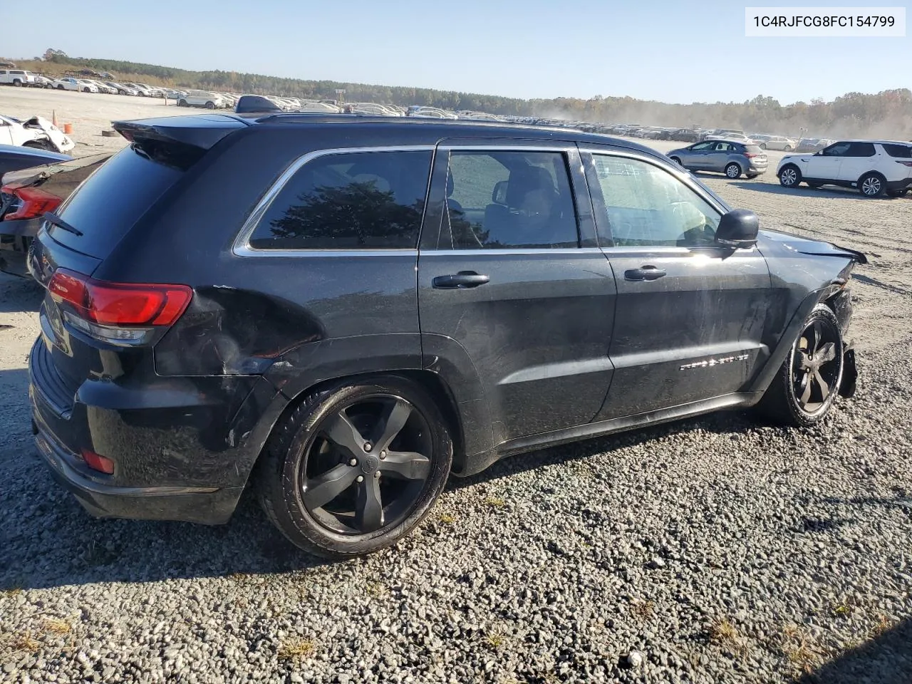 2015 Jeep Grand Cherokee Overland VIN: 1C4RJFCG8FC154799 Lot: 77622324