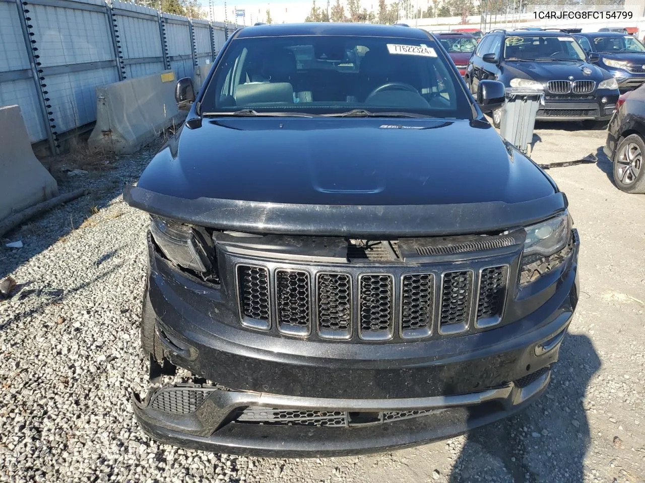 2015 Jeep Grand Cherokee Overland VIN: 1C4RJFCG8FC154799 Lot: 77622324