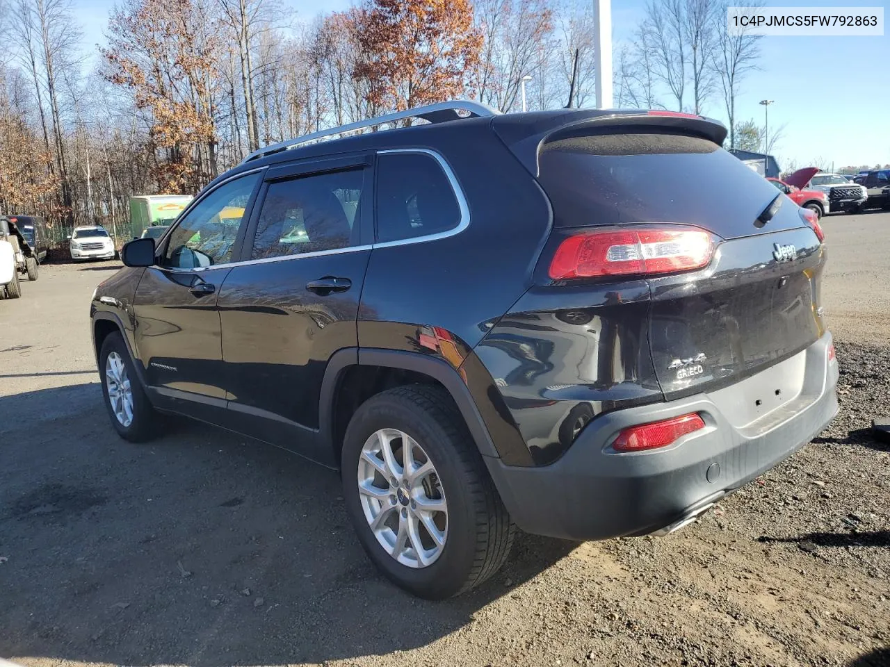 2015 Jeep Cherokee Latitude VIN: 1C4PJMCS5FW792863 Lot: 77743054