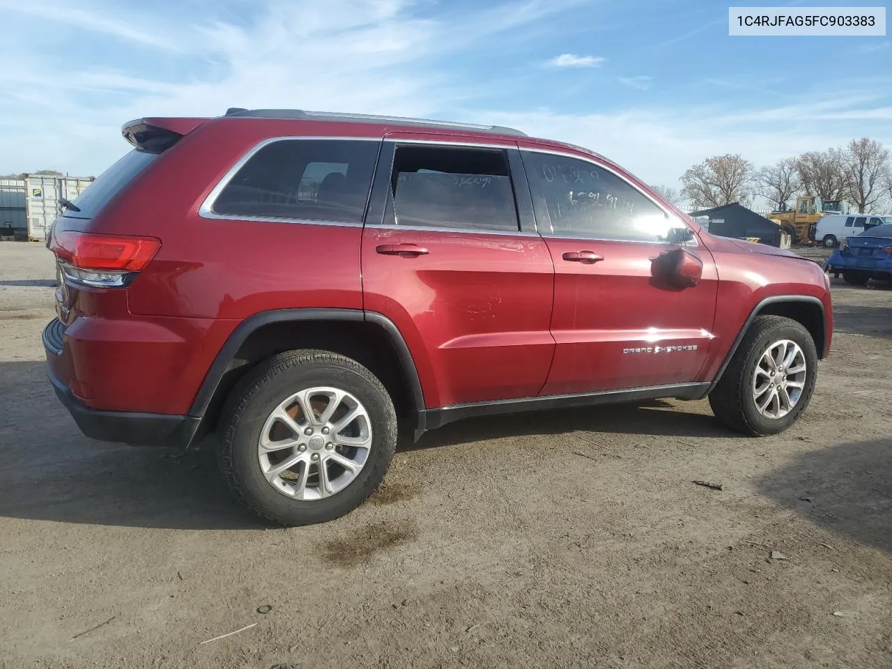 2015 Jeep Grand Cherokee Laredo VIN: 1C4RJFAG5FC903383 Lot: 77788644