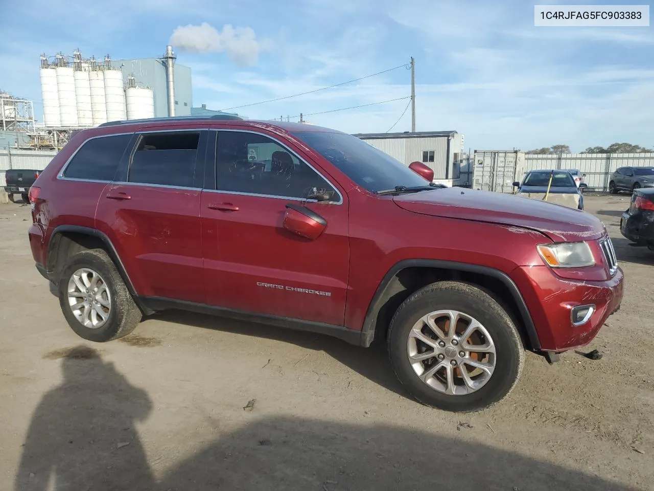 2015 Jeep Grand Cherokee Laredo VIN: 1C4RJFAG5FC903383 Lot: 77788644