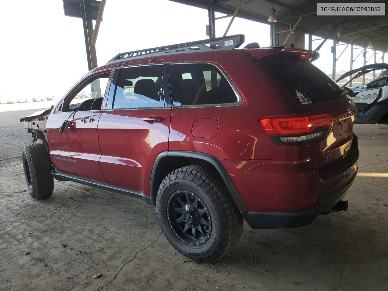 2015 Jeep Grand Cherokee Laredo VIN: 1C4RJFAG6FC893852 Lot: 77812144