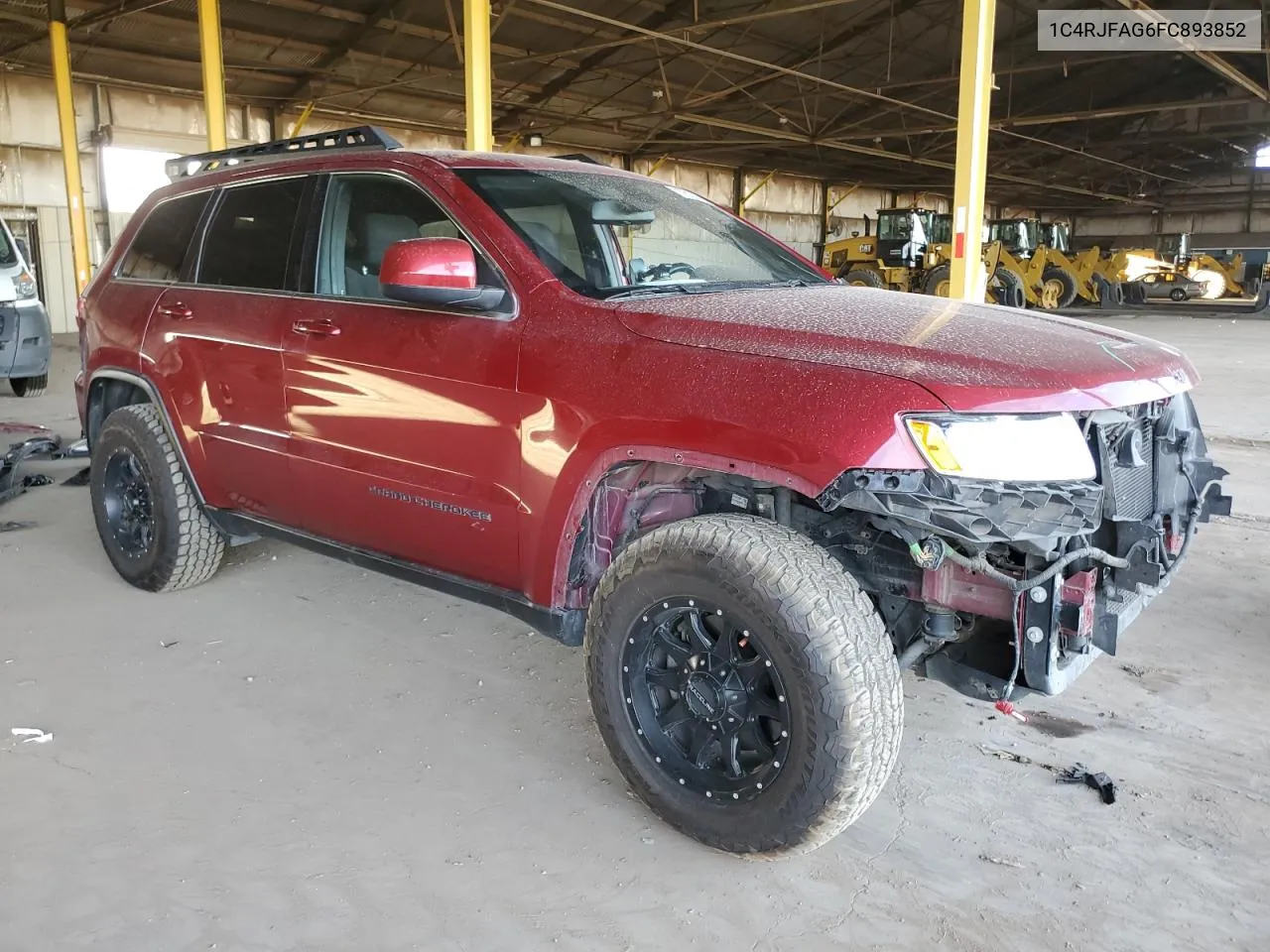 2015 Jeep Grand Cherokee Laredo VIN: 1C4RJFAG6FC893852 Lot: 77812144