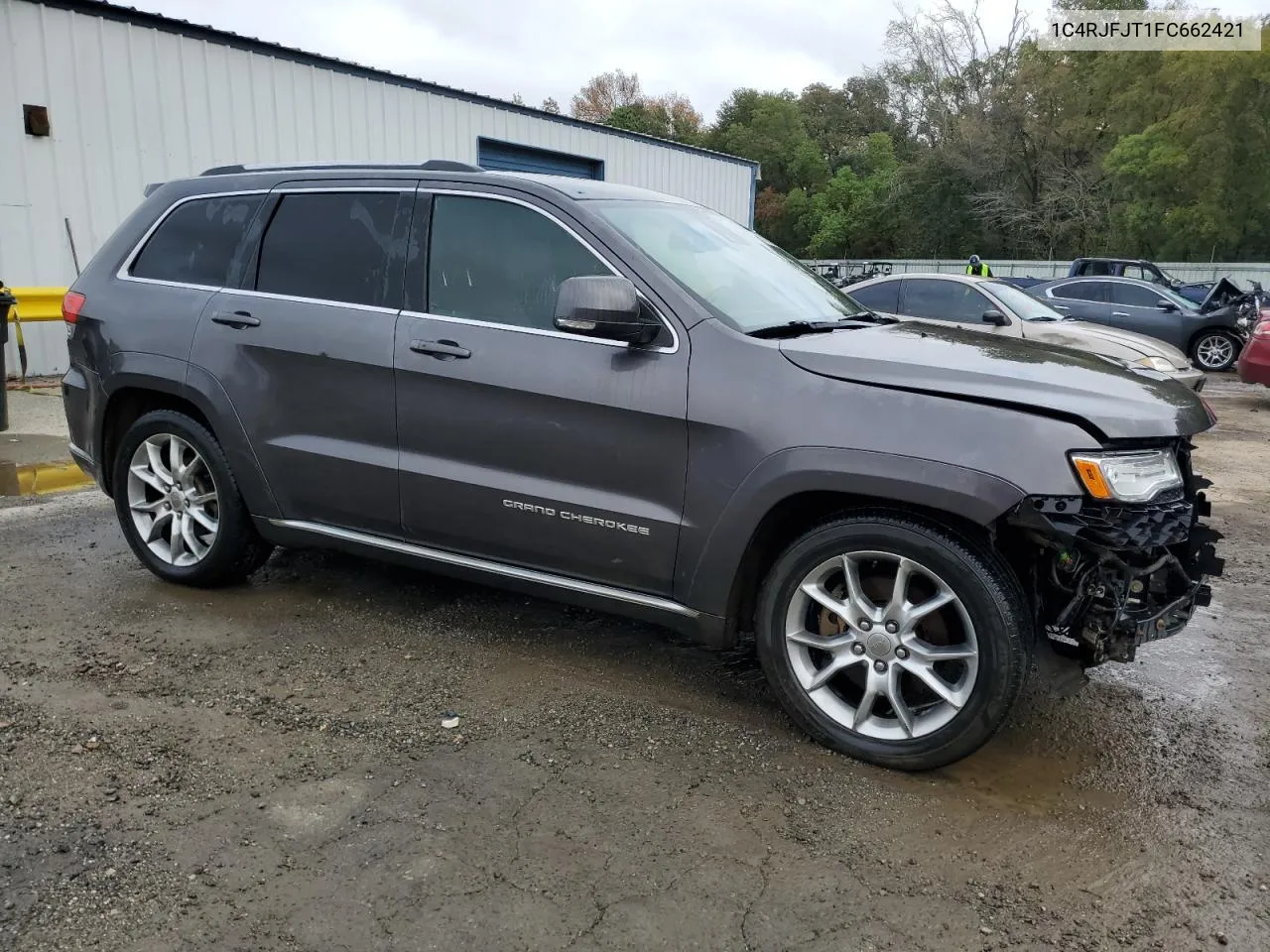 2015 Jeep Grand Cherokee Summit VIN: 1C4RJFJT1FC662421 Lot: 77892594