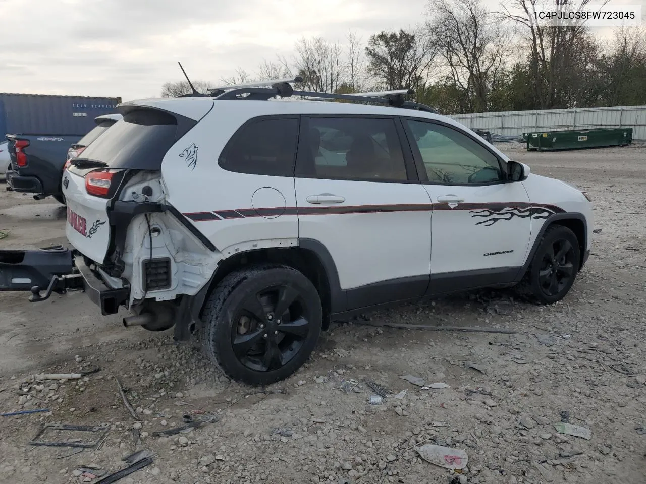 2015 Jeep Cherokee Latitude VIN: 1C4PJLCS8FW723045 Lot: 77983434