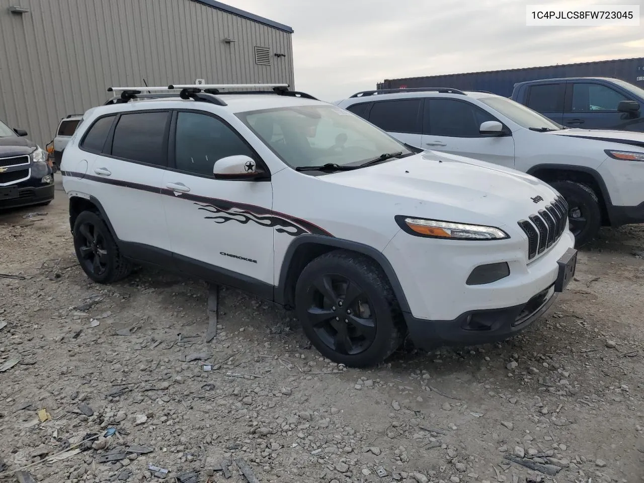 2015 Jeep Cherokee Latitude VIN: 1C4PJLCS8FW723045 Lot: 77983434