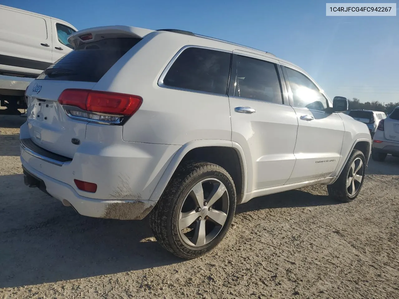 2015 Jeep Grand Cherokee Overland VIN: 1C4RJFCG4FC942267 Lot: 78006784