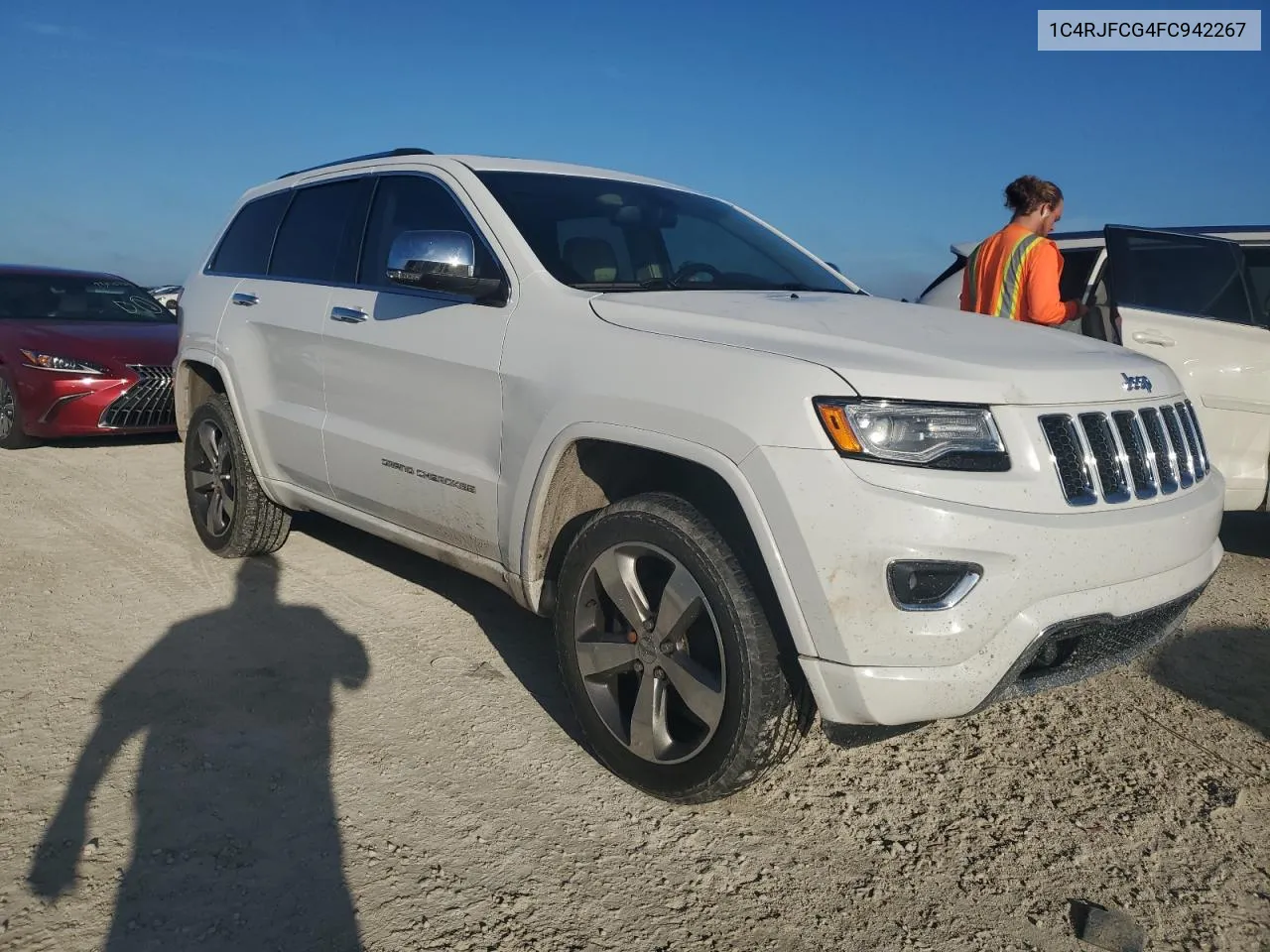 2015 Jeep Grand Cherokee Overland VIN: 1C4RJFCG4FC942267 Lot: 78006784