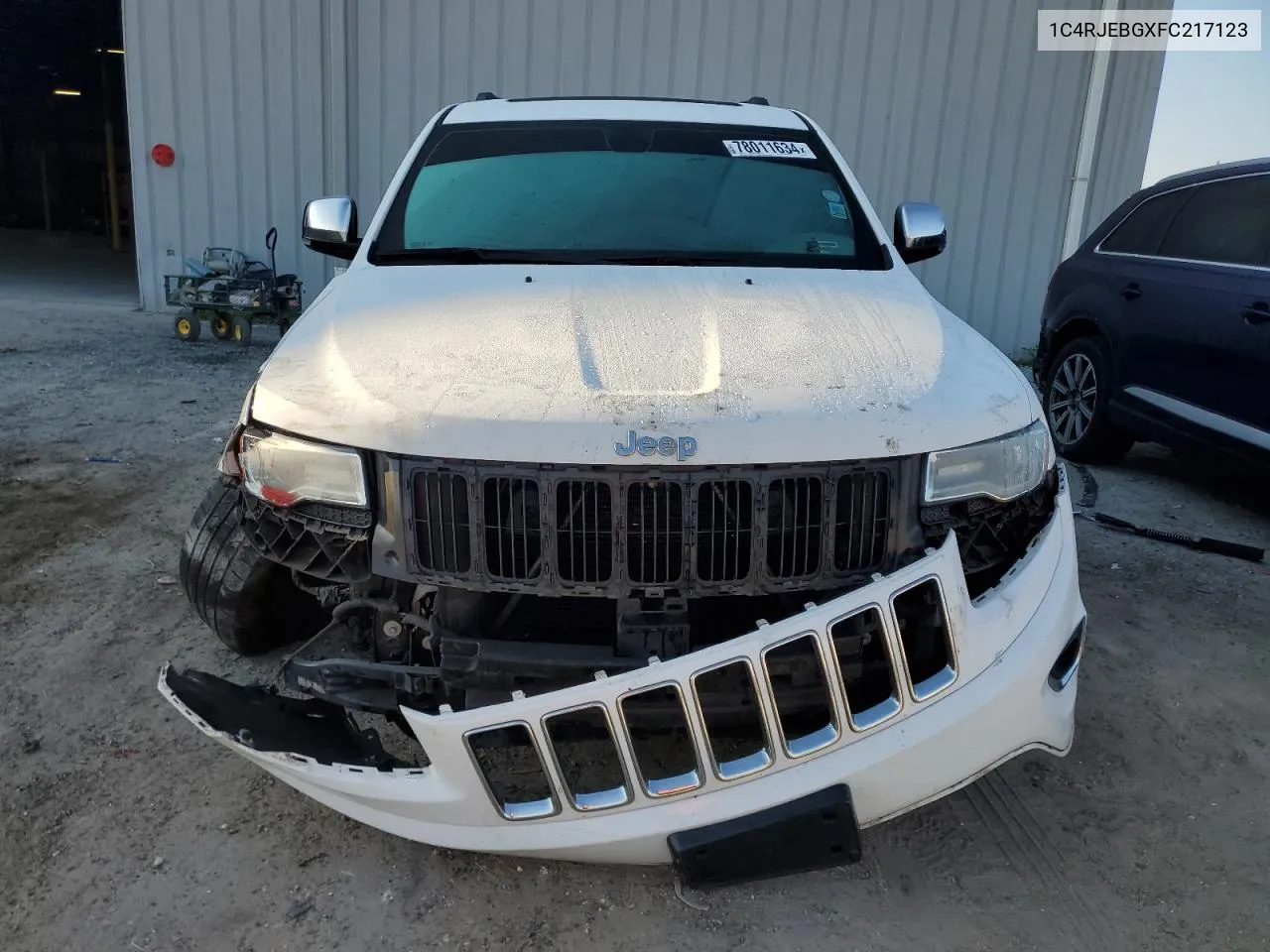 2015 Jeep Grand Cherokee Limited VIN: 1C4RJEBGXFC217123 Lot: 78011634