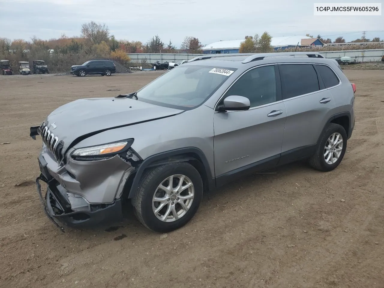 2015 Jeep Cherokee Latitude VIN: 1C4PJMCS5FW605296 Lot: 78062844