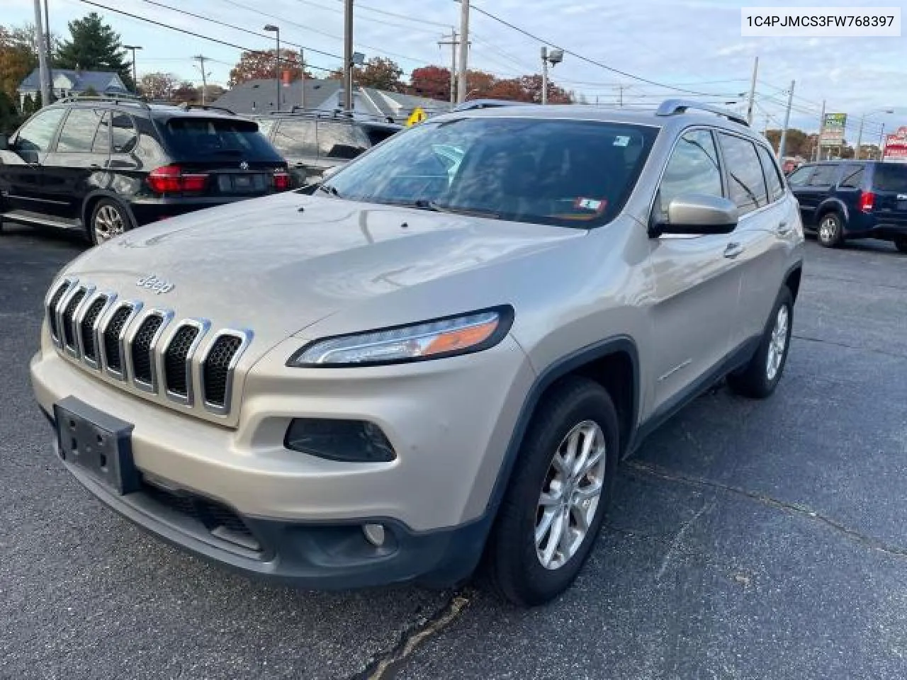 2015 Jeep Cherokee Latitude VIN: 1C4PJMCS3FW768397 Lot: 78075624