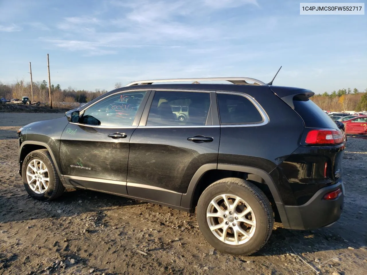 2015 Jeep Cherokee Latitude VIN: 1C4PJMCS0FW552717 Lot: 78167424