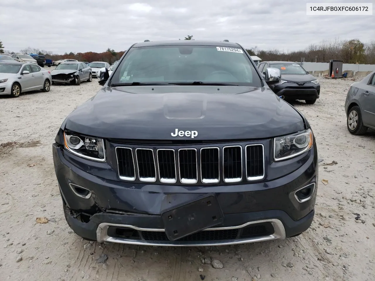 2015 Jeep Grand Cherokee Limited VIN: 1C4RJFBGXFC606172 Lot: 78175294