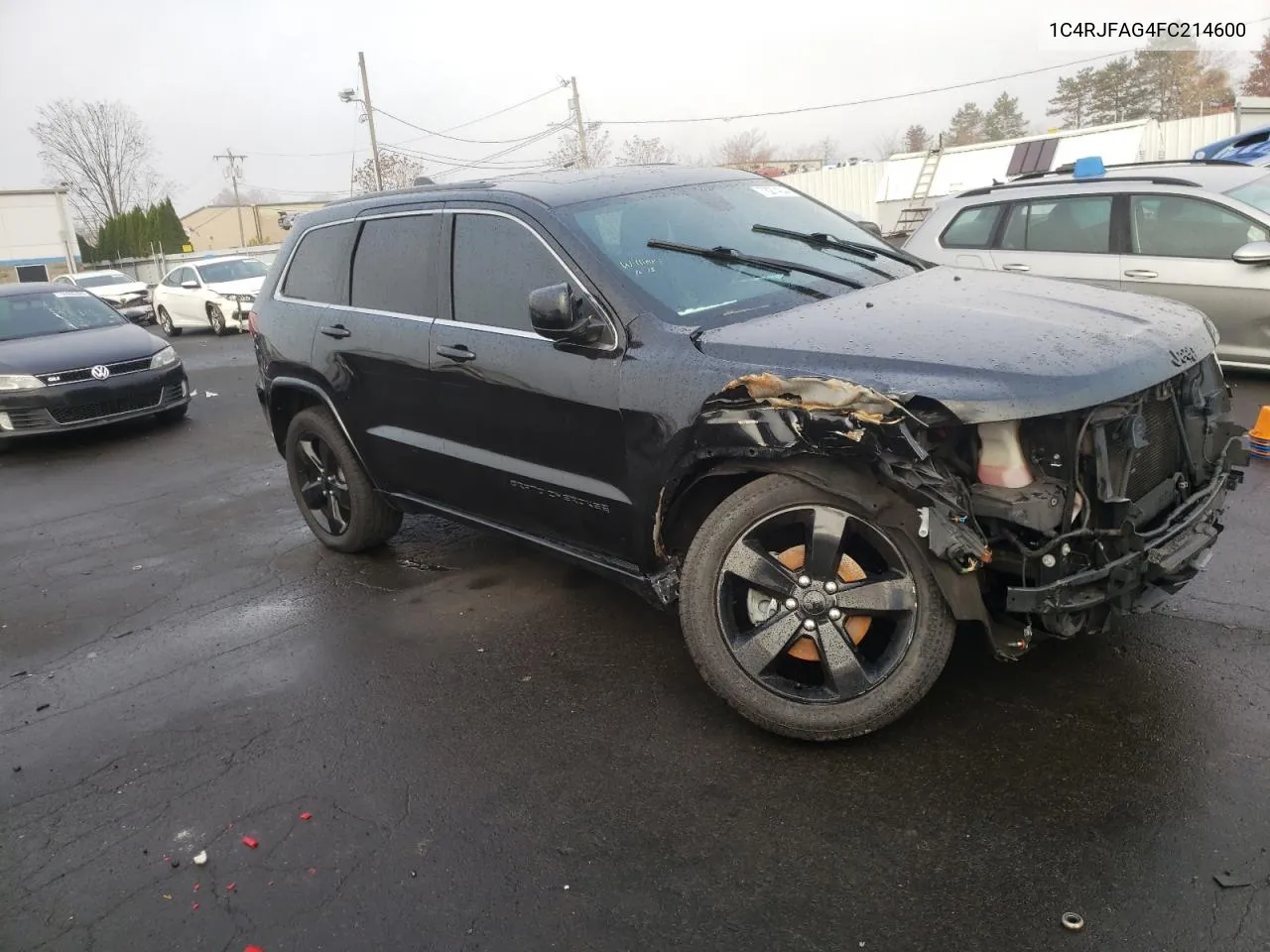 2015 Jeep Grand Cherokee Laredo VIN: 1C4RJFAG4FC214600 Lot: 78274244