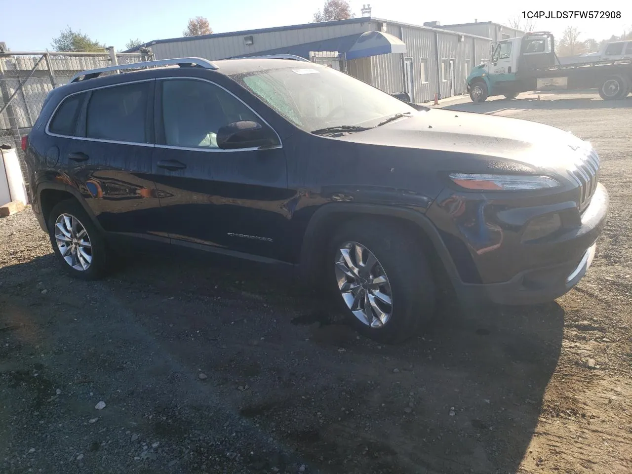 2015 Jeep Cherokee Limited VIN: 1C4PJLDS7FW572908 Lot: 78348594