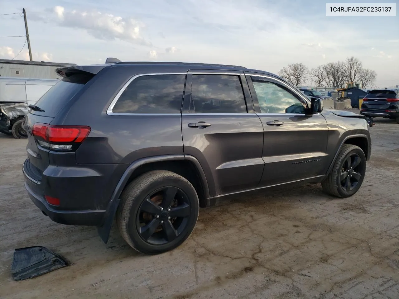 2015 Jeep Grand Cherokee Laredo VIN: 1C4RJFAG2FC235137 Lot: 78508074