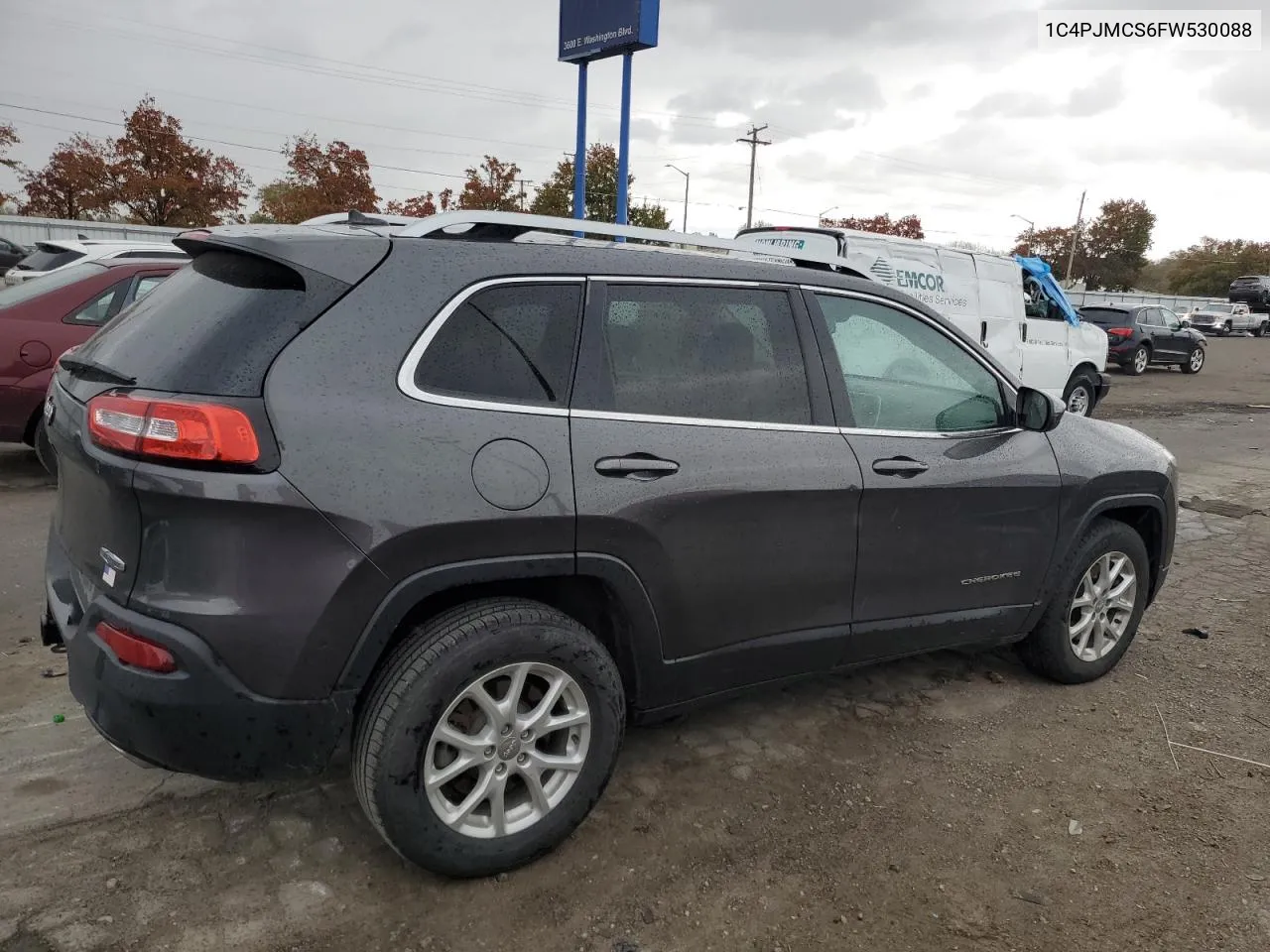 2015 Jeep Cherokee Latitude VIN: 1C4PJMCS6FW530088 Lot: 78575384