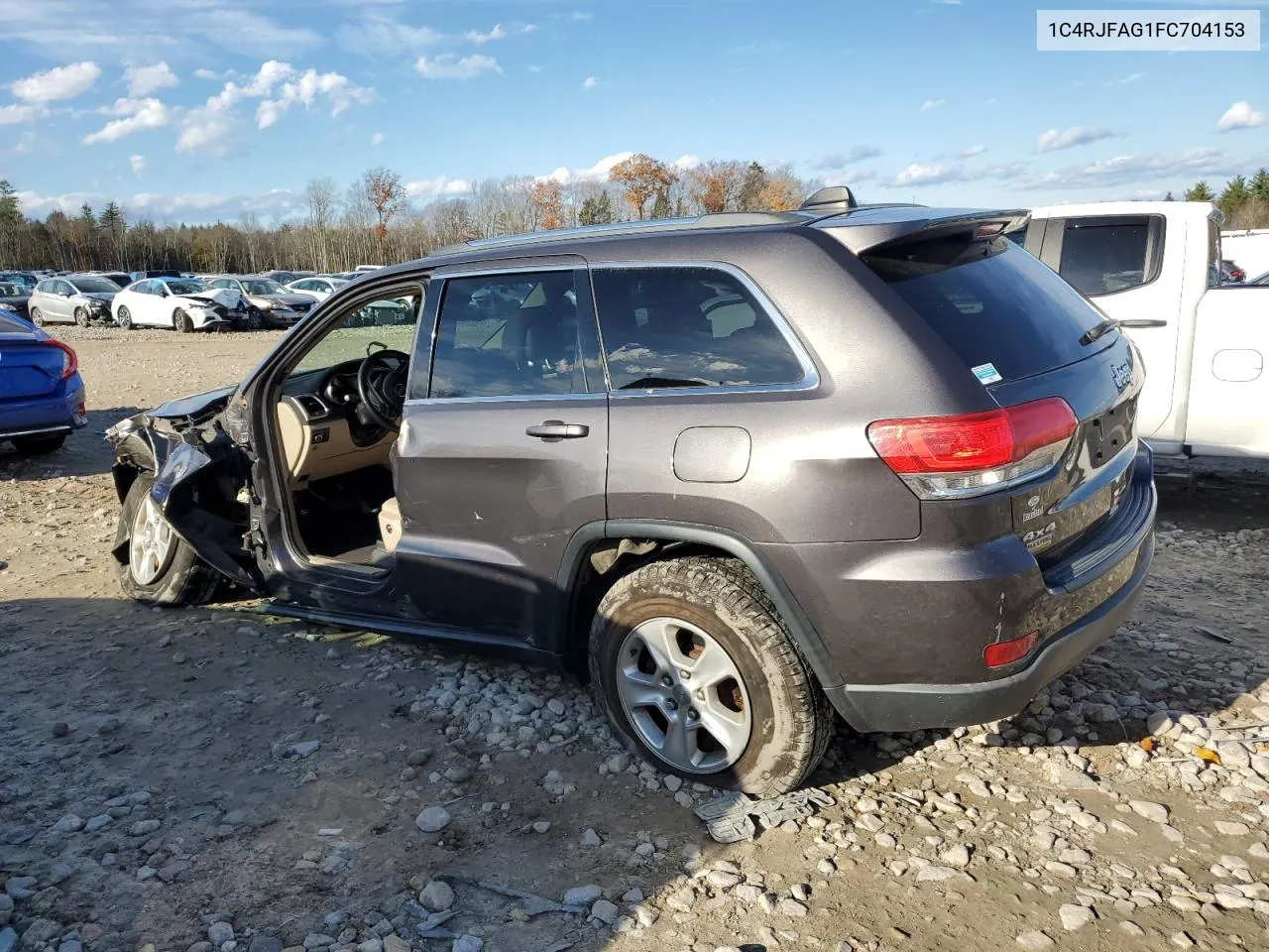 2015 Jeep Grand Cherokee Laredo VIN: 1C4RJFAG1FC704153 Lot: 78580364