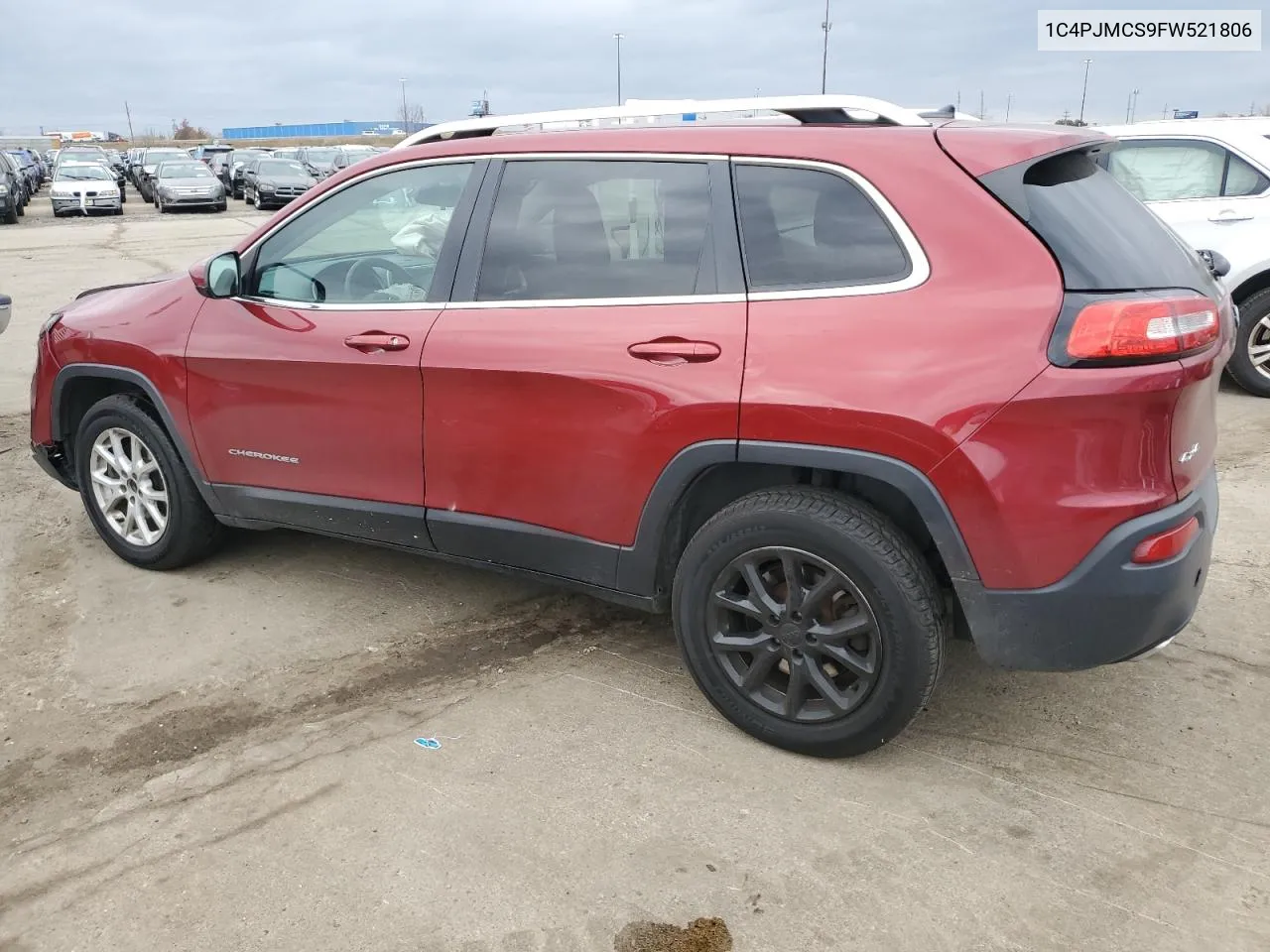 2015 Jeep Cherokee Latitude VIN: 1C4PJMCS9FW521806 Lot: 78602554