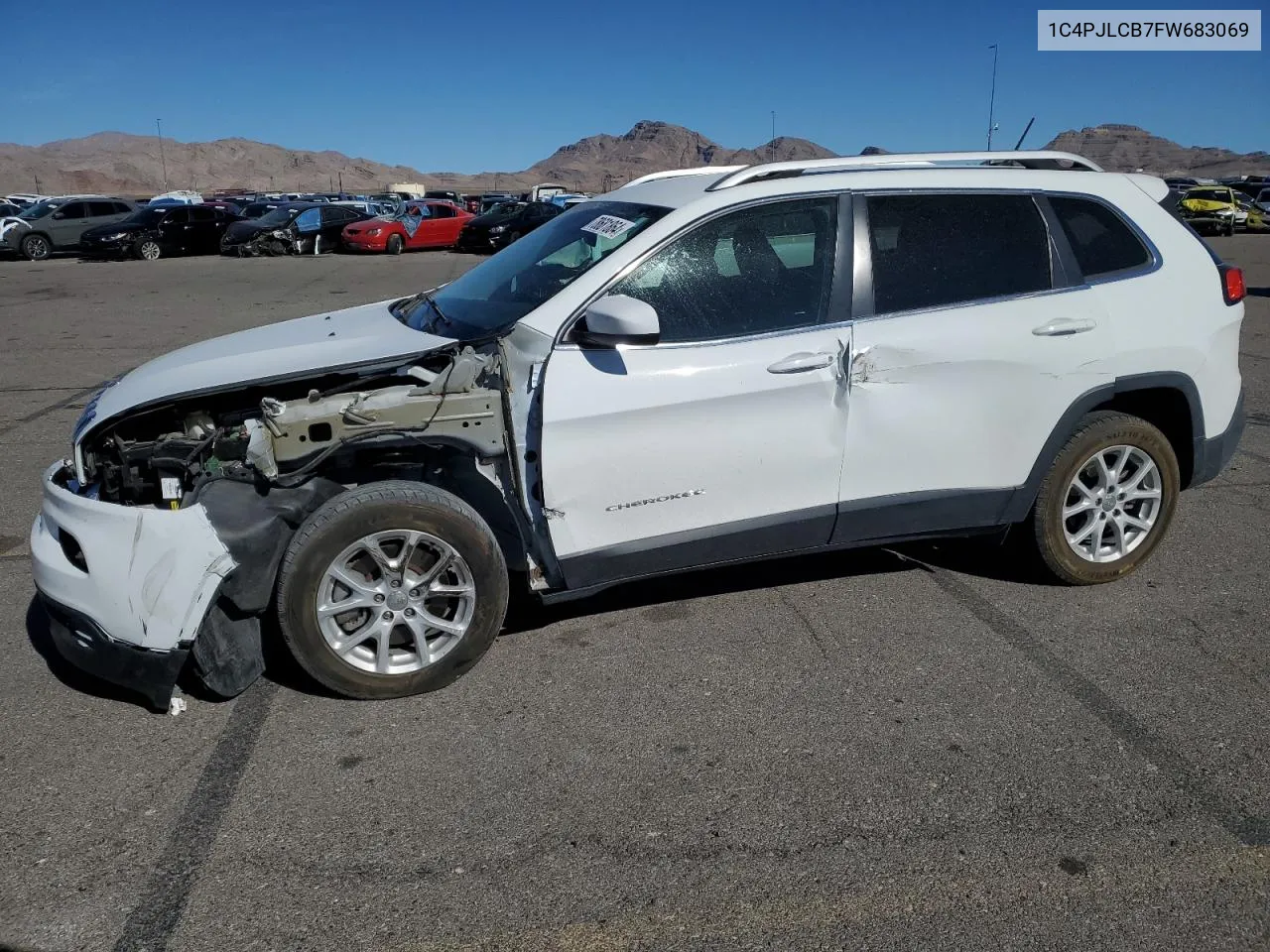 2015 Jeep Cherokee Latitude VIN: 1C4PJLCB7FW683069 Lot: 78681864