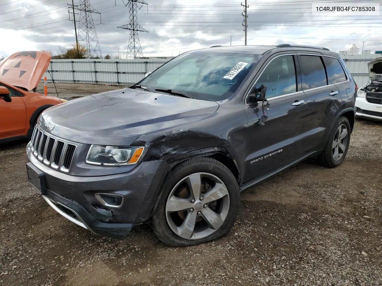 2015 Jeep Grand Cherokee Limited VIN: 1C4RJFBG4FC785308 Lot: 78779024