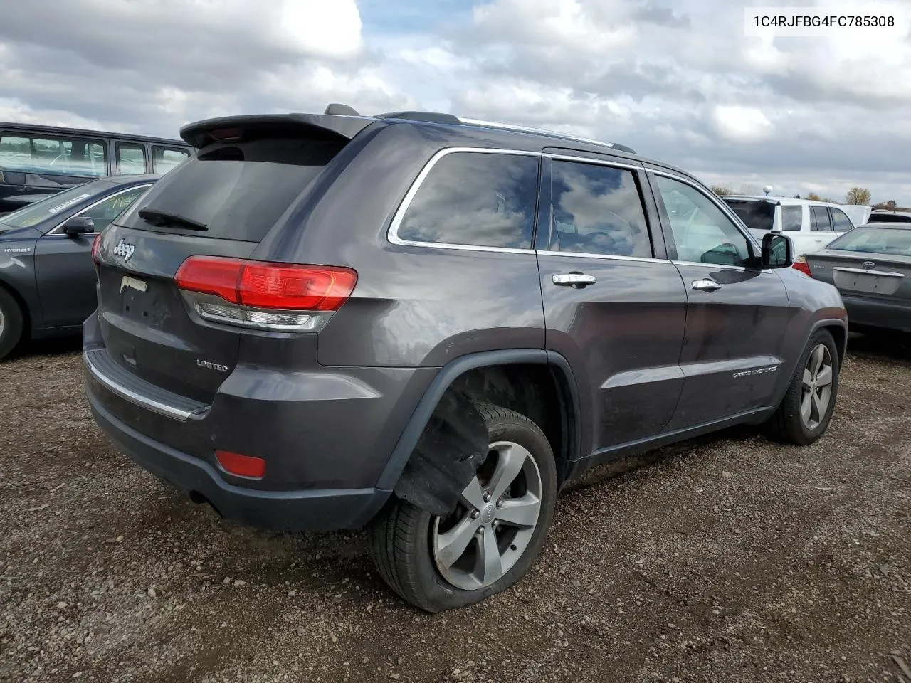 2015 Jeep Grand Cherokee Limited VIN: 1C4RJFBG4FC785308 Lot: 78779024