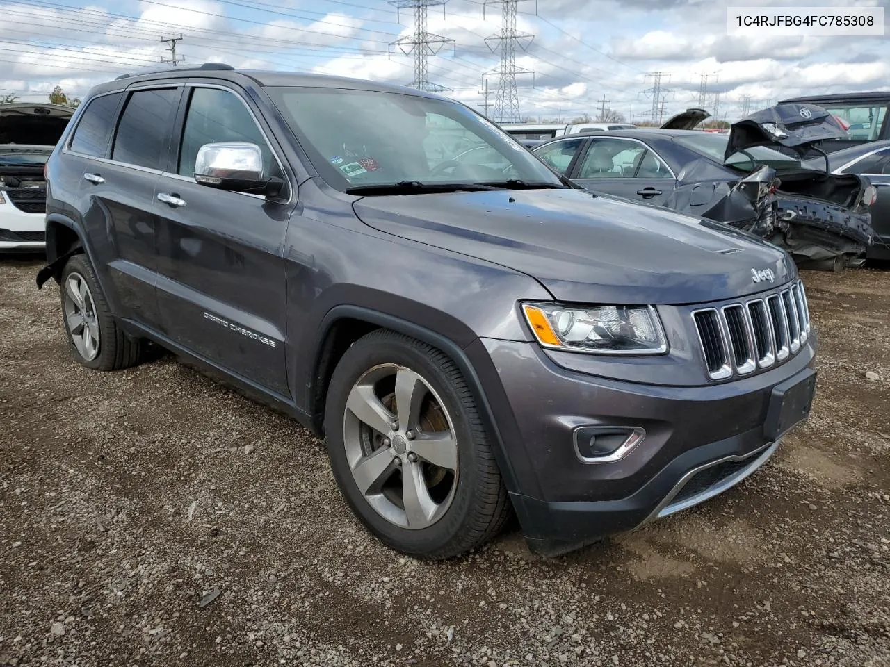 2015 Jeep Grand Cherokee Limited VIN: 1C4RJFBG4FC785308 Lot: 78779024