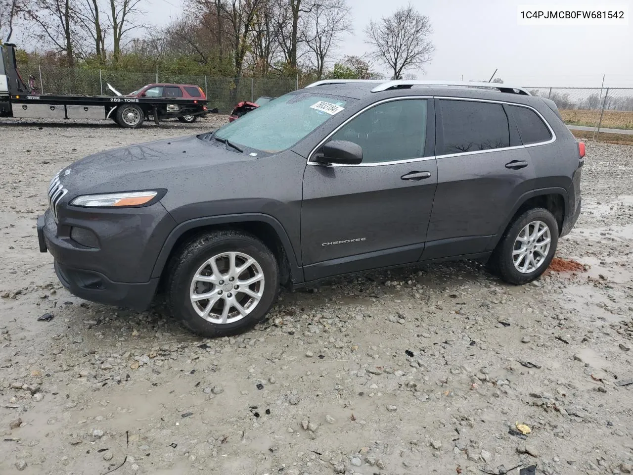 2015 Jeep Cherokee Latitude VIN: 1C4PJMCB0FW681542 Lot: 78833184