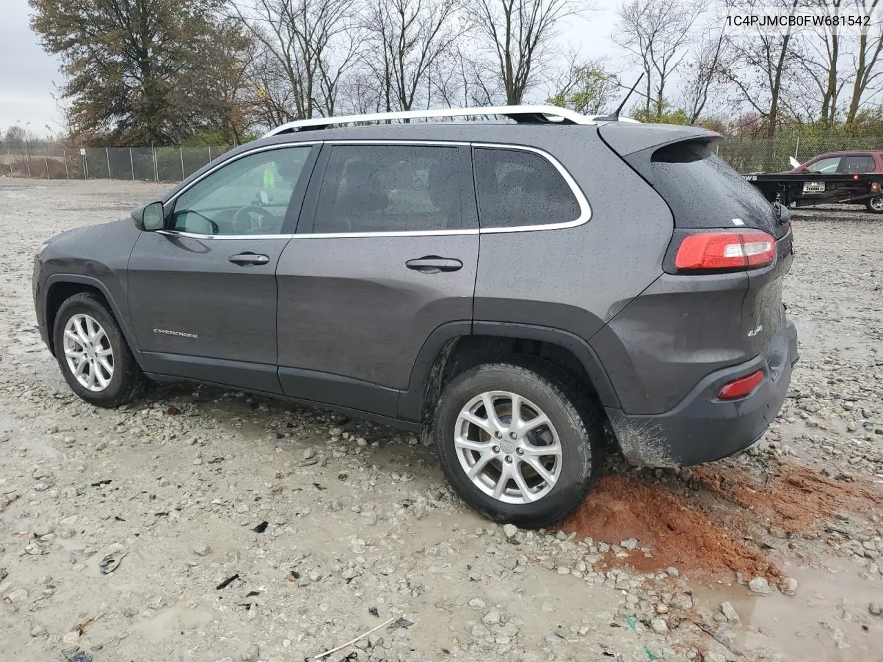 2015 Jeep Cherokee Latitude VIN: 1C4PJMCB0FW681542 Lot: 78833184