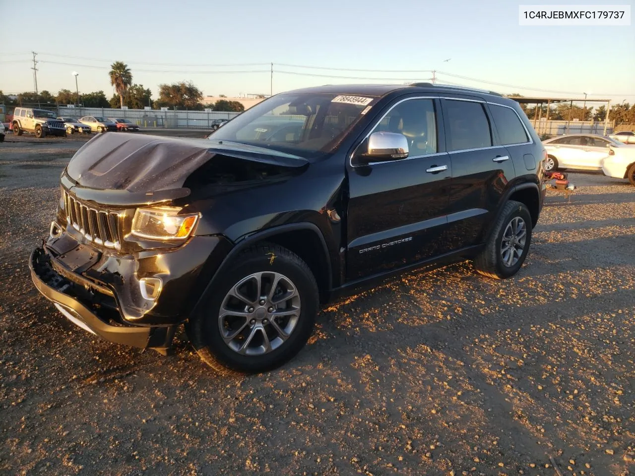 2015 Jeep Grand Cherokee Limited VIN: 1C4RJEBMXFC179737 Lot: 78845944