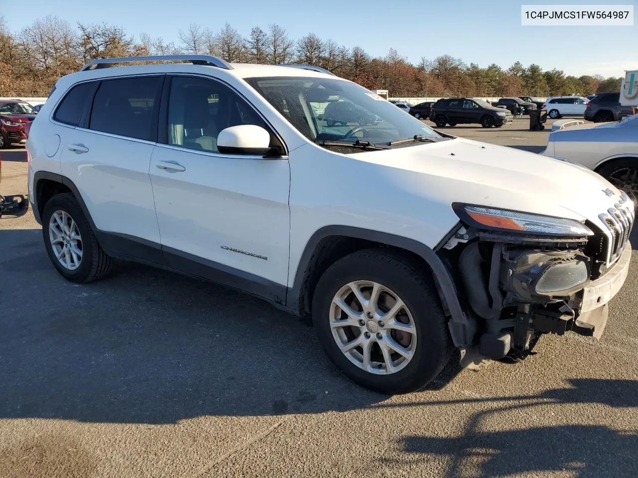 2015 Jeep Cherokee Latitude VIN: 1C4PJMCS1FW564987 Lot: 78854804