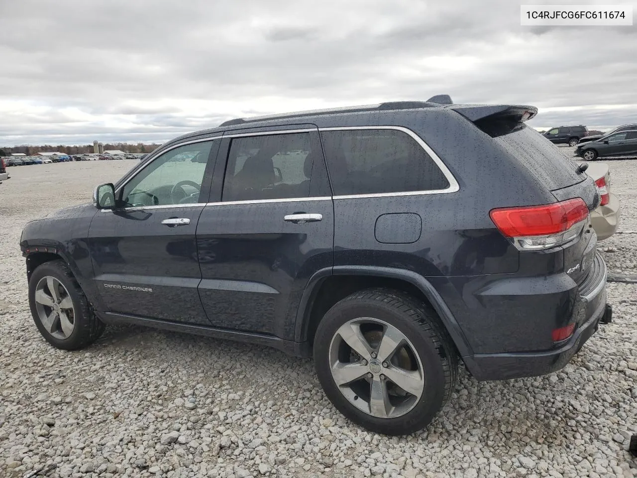 2015 Jeep Grand Cherokee Overland VIN: 1C4RJFCG6FC611674 Lot: 78911934