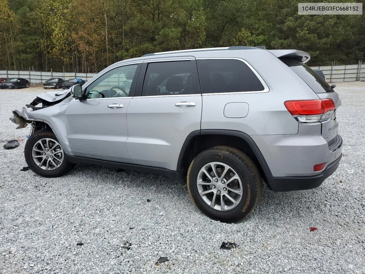 2015 Jeep Grand Cherokee Limited VIN: 1C4RJEBG3FC668152 Lot: 78990984