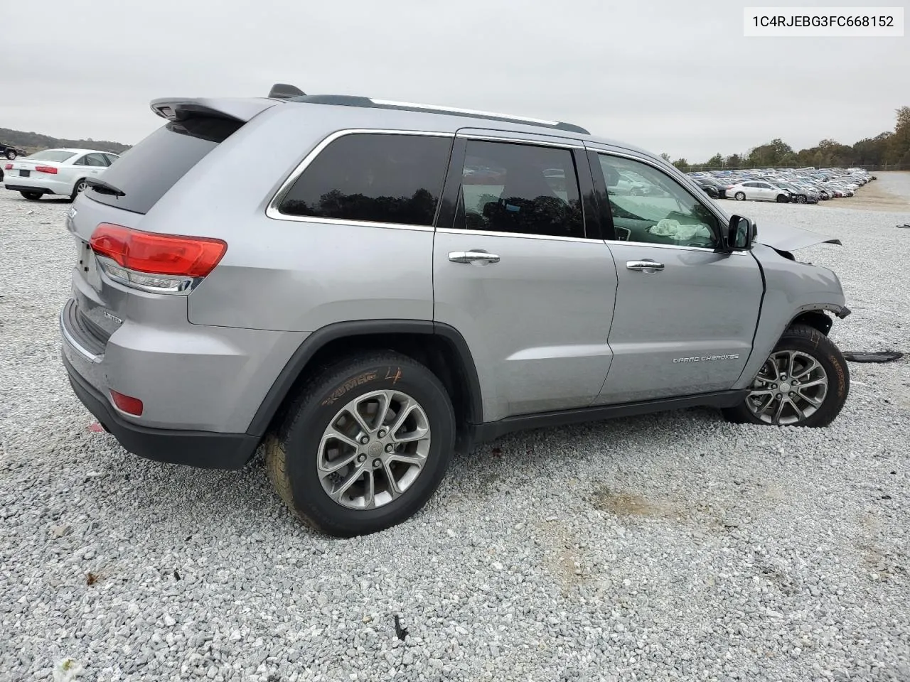 2015 Jeep Grand Cherokee Limited VIN: 1C4RJEBG3FC668152 Lot: 78990984