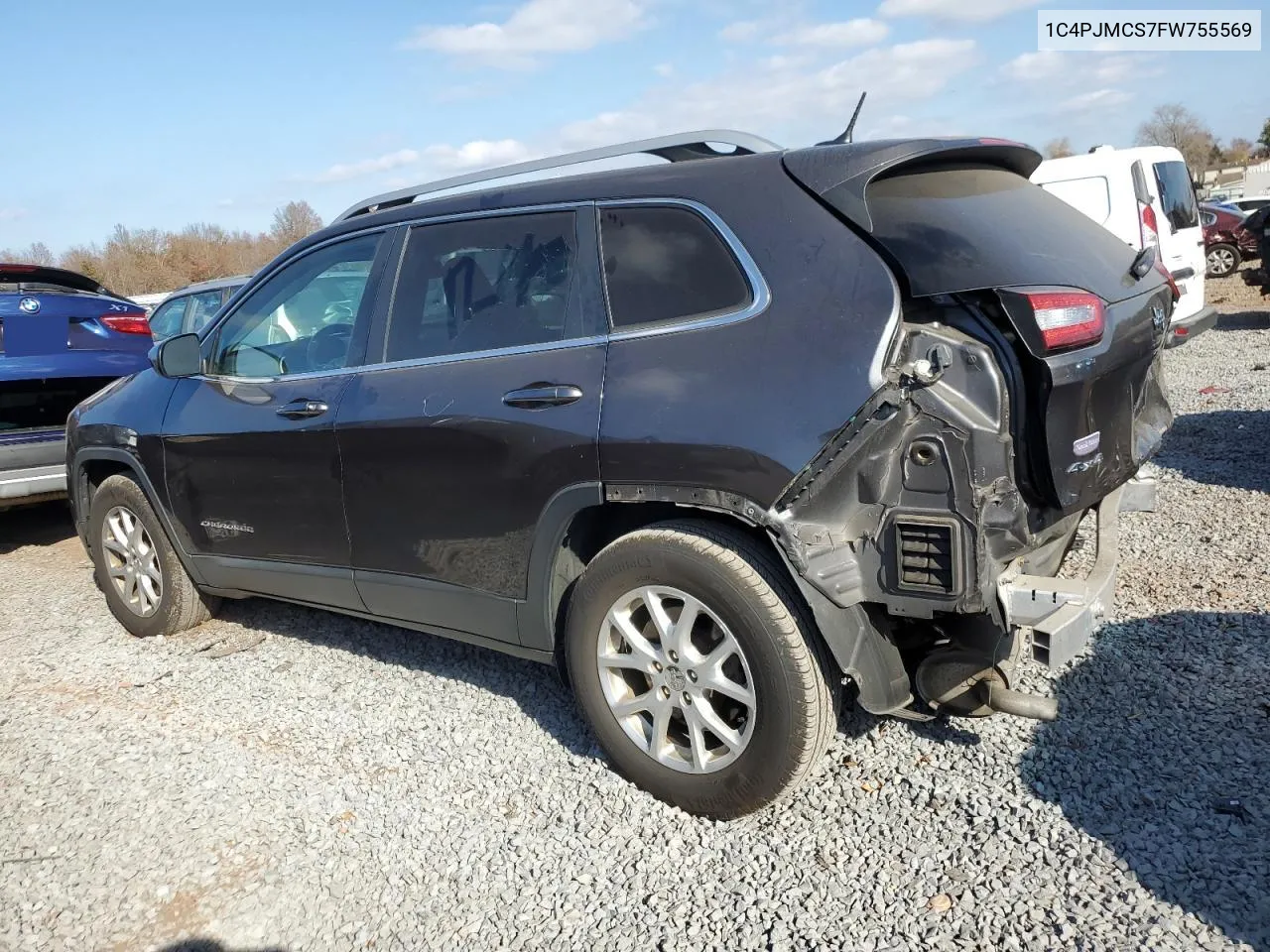 2015 Jeep Cherokee Latitude VIN: 1C4PJMCS7FW755569 Lot: 79048734