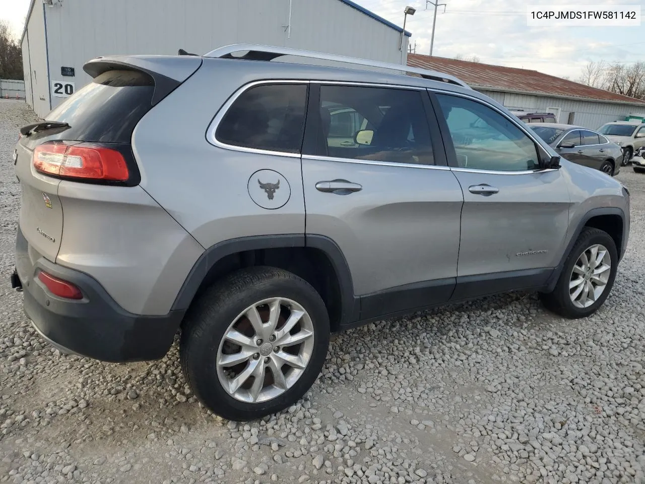 2015 Jeep Cherokee Limited VIN: 1C4PJMDS1FW581142 Lot: 79109304