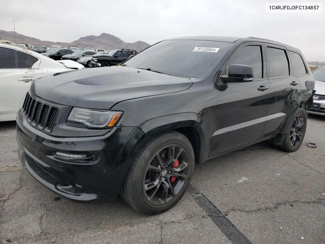 2015 Jeep Grand Cherokee Srt-8 VIN: 1C4RJFDJ3FC134857 Lot: 79132864