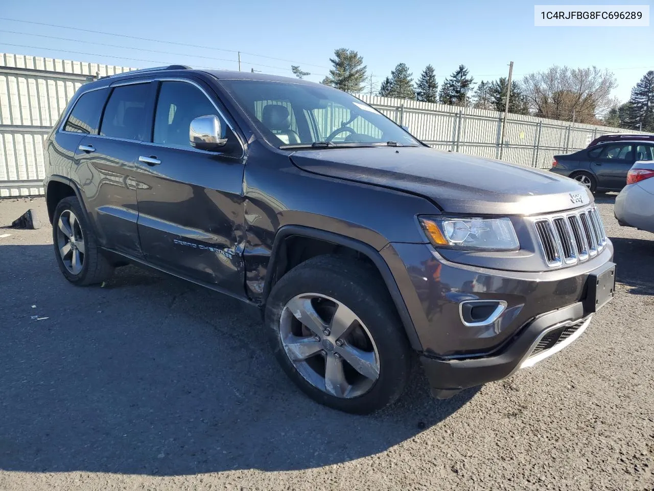 2015 Jeep Grand Cherokee Limited VIN: 1C4RJFBG8FC696289 Lot: 79134334