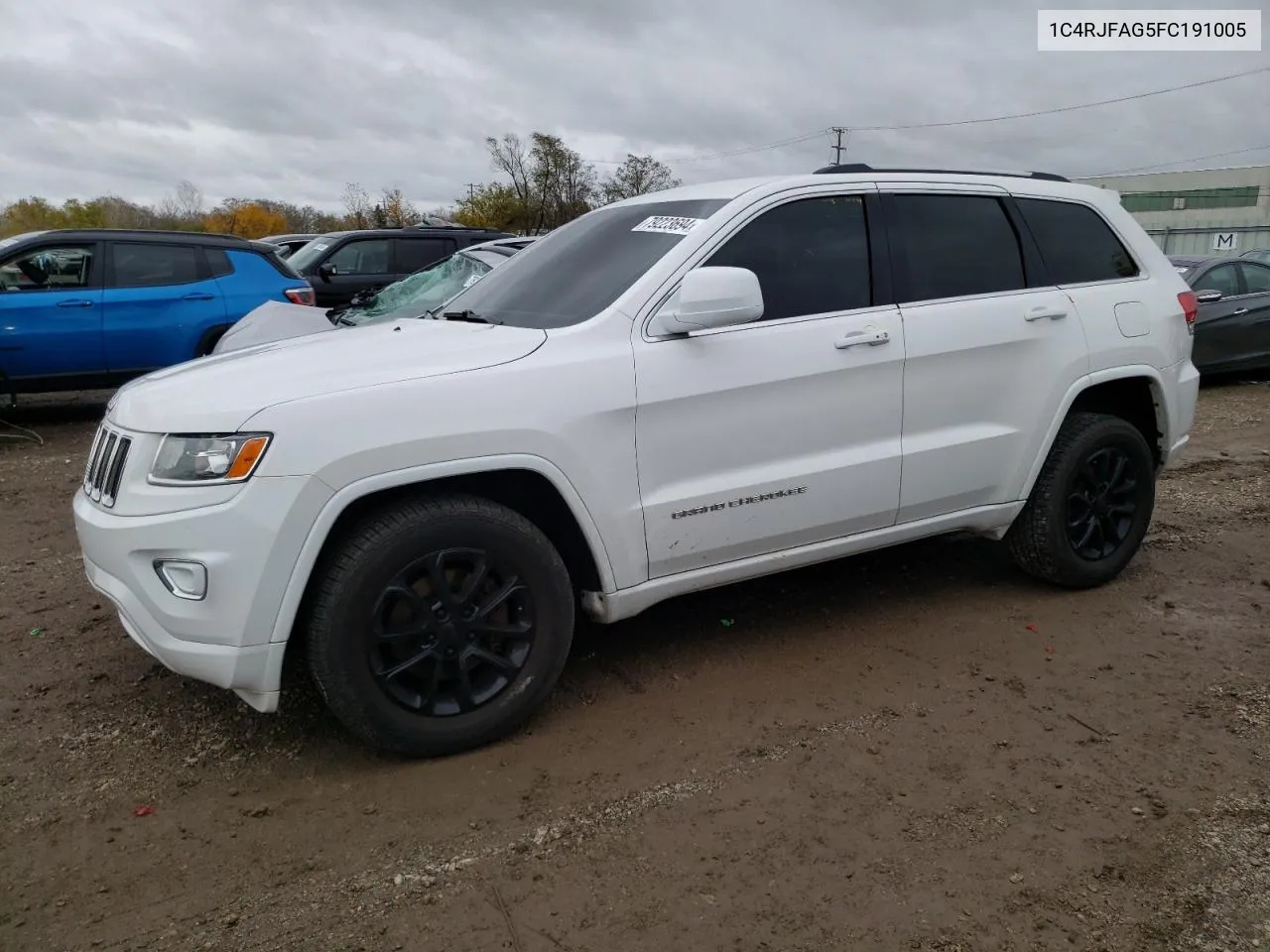 2015 Jeep Grand Cherokee Laredo VIN: 1C4RJFAG5FC191005 Lot: 79223694