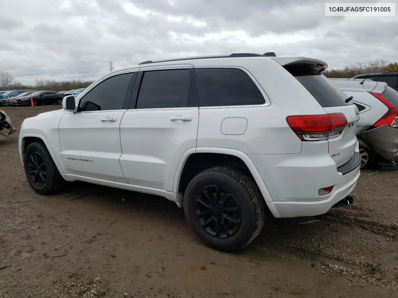 2015 Jeep Grand Cherokee Laredo VIN: 1C4RJFAG5FC191005 Lot: 79223694