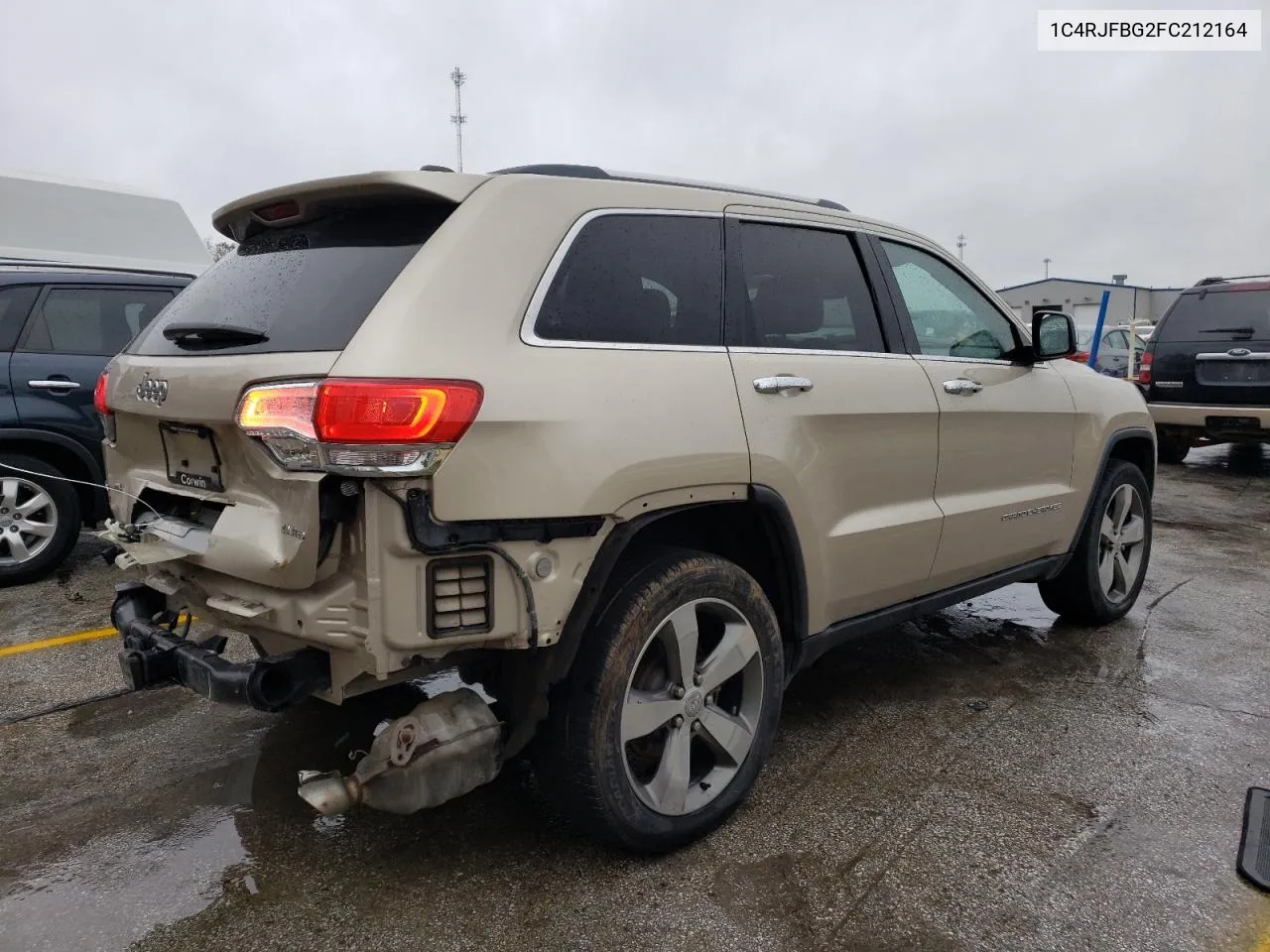 2015 Jeep Grand Cherokee Limited VIN: 1C4RJFBG2FC212164 Lot: 79261854