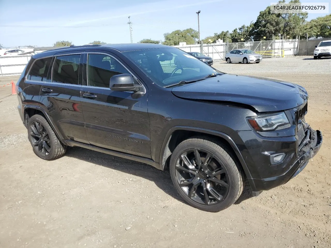 2015 Jeep Grand Cherokee Laredo VIN: 1C4RJEAGXFC926779 Lot: 79347094