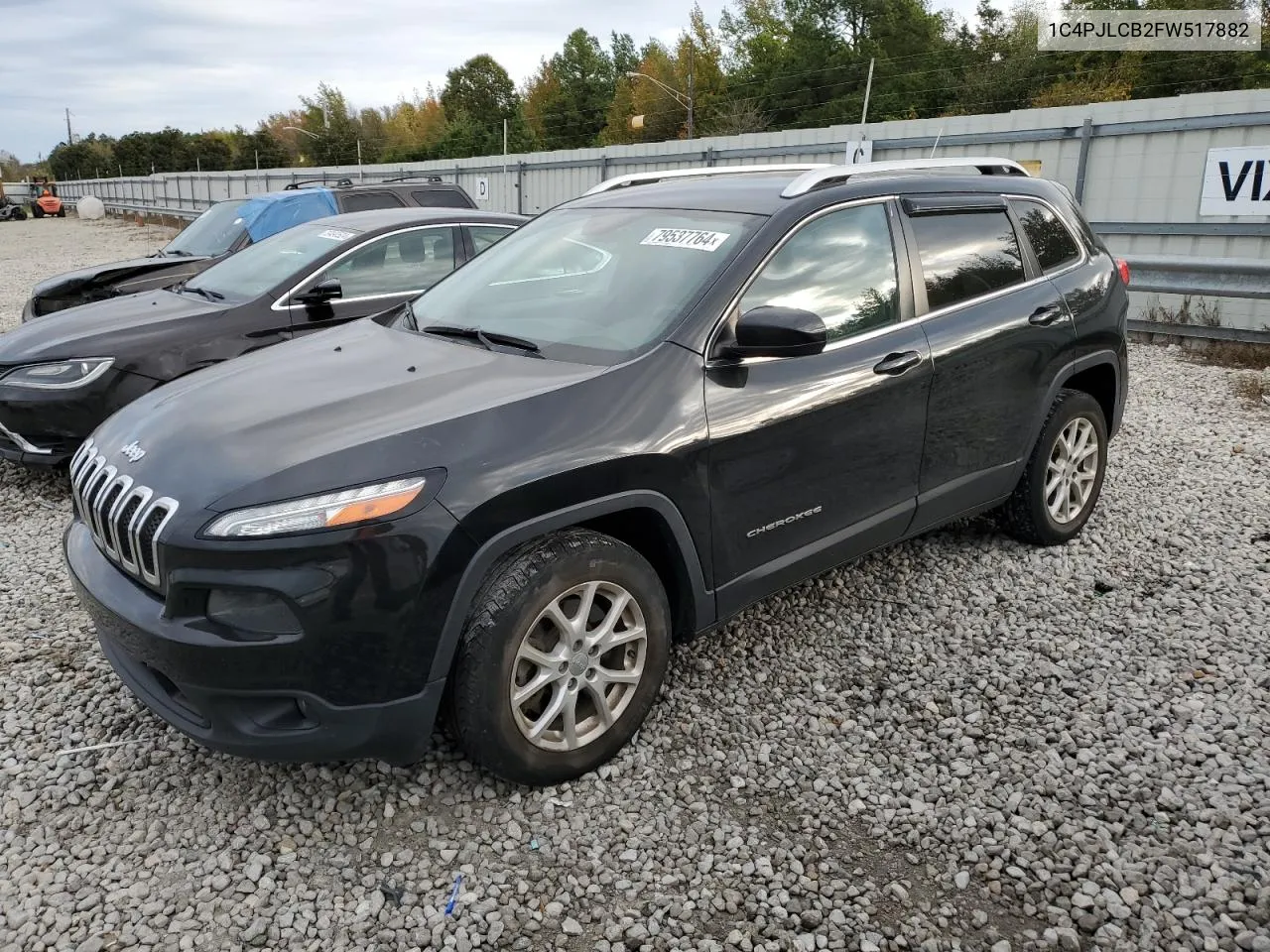 2015 Jeep Cherokee Latitude VIN: 1C4PJLCB2FW517882 Lot: 79537764