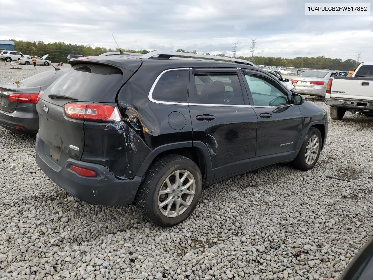 2015 Jeep Cherokee Latitude VIN: 1C4PJLCB2FW517882 Lot: 79537764