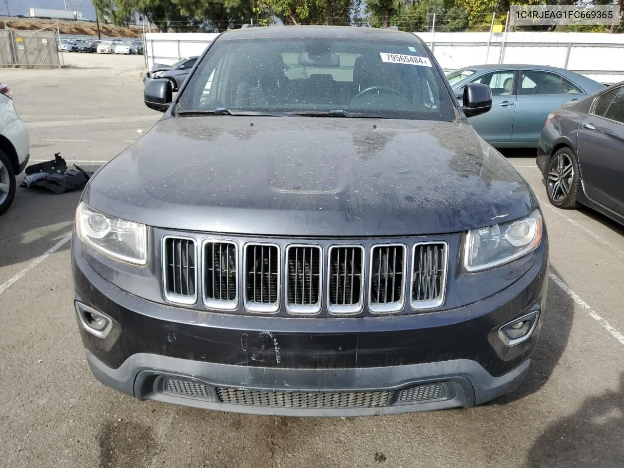 2015 Jeep Grand Cherokee Laredo VIN: 1C4RJEAG1FC669365 Lot: 79565484