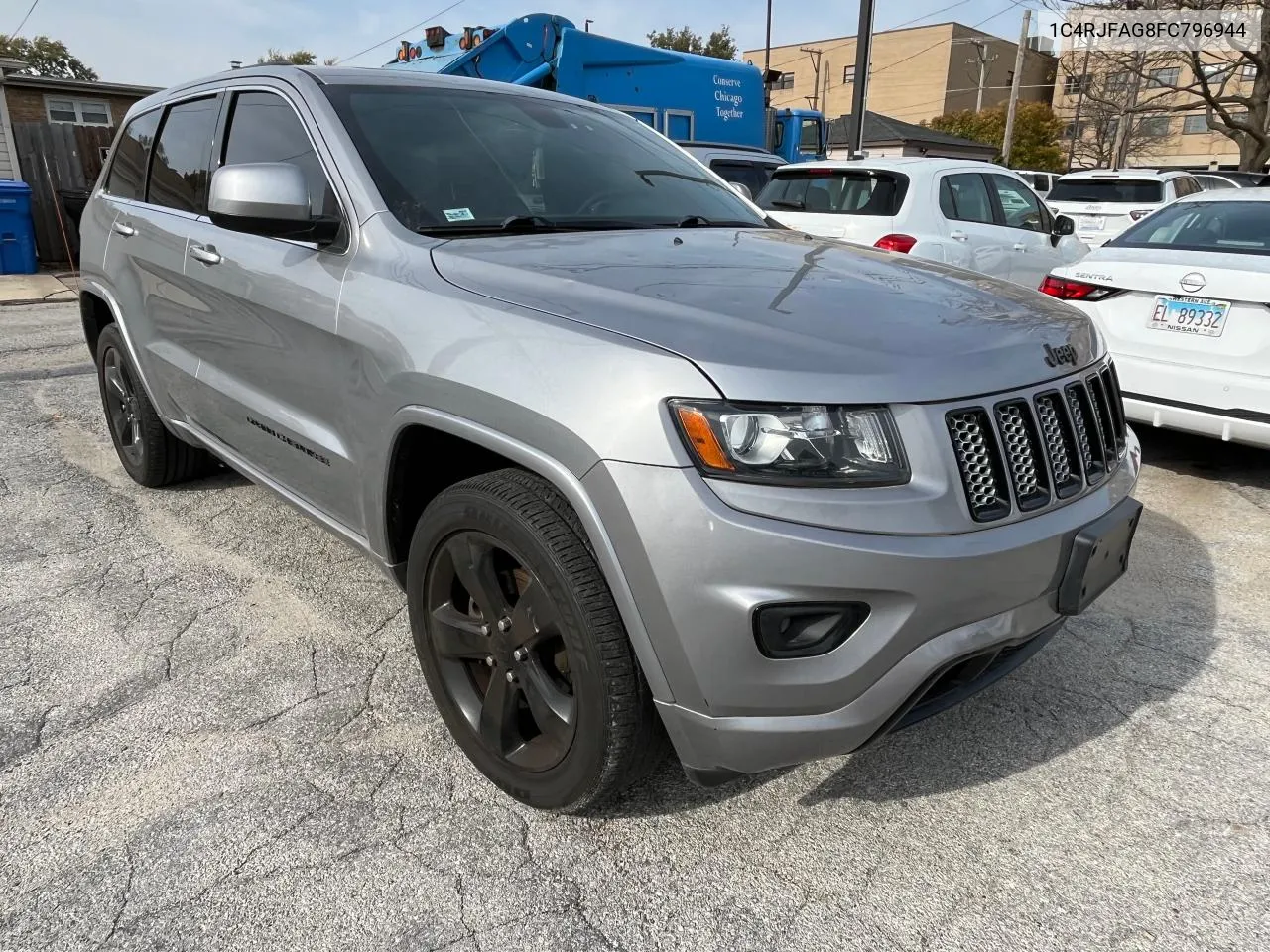 2015 Jeep Grand Cherokee Laredo VIN: 1C4RJFAG8FC796944 Lot: 79581794